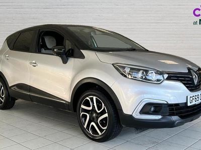 Silver/black Used 2019 Renault Captur Iconic SUV | £7,689 (Fair price)