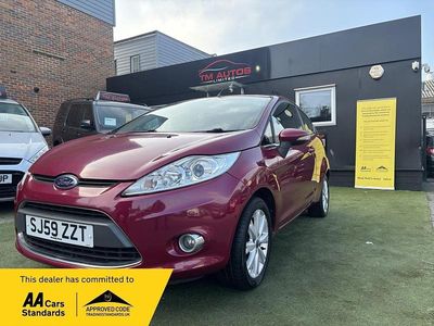 Used Ford Fiesta Zetec 82 HP (60 kW) 2009 Red Hatchback