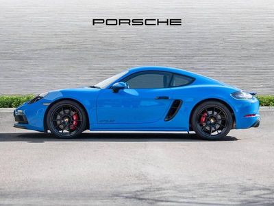 Used Porsche 718 Cayman GTS Chrono 2024 Blue Coupe