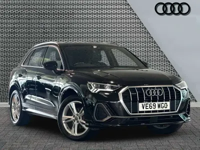 Used Audi Q3 S-Line 150 HP (110 kW) 2019 Black SUV