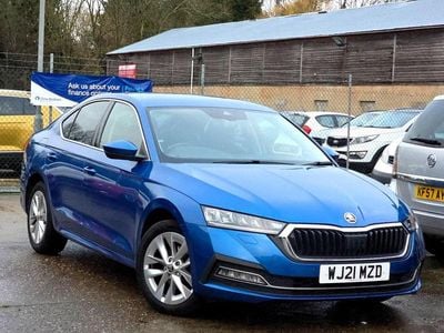 Blue Used 2021 Skoda Octavia SE L First Edition Hatchback | £12,990 (Fair price)