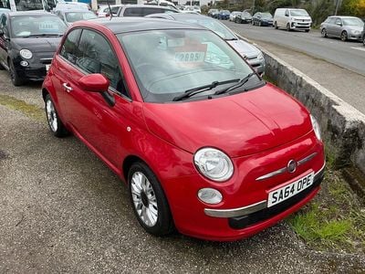 Used Fiat 500 Lounge 69 HP (50 kW) 2014 Red Hatchback