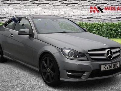 Used Mercedes C220 Sport Edition 170 HP (125 kW) 2014 Silver Coupe