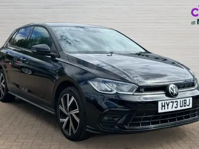 Used VW Polo R-line 95 HP (69 kW) 2023 Black Hatchback