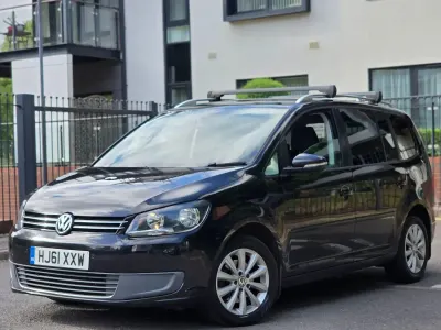 Used VW Touran SE 105 HP (77 kW) 2011 Black MPV