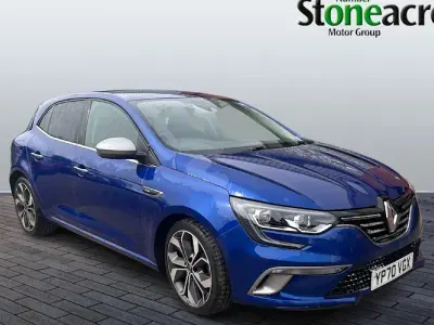 Used Renault Mégane GT Line GT-Line 116 HP (85 kW) 2018 Blue Hatchback