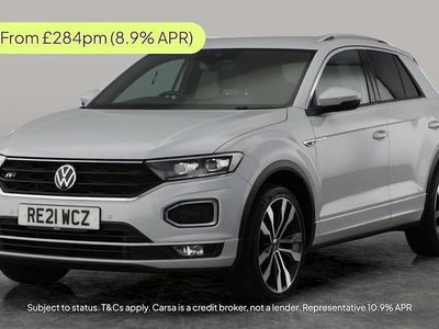 Silver Used 2021 VW T-Roc R-line SUV | £20,039 (Fair price)
