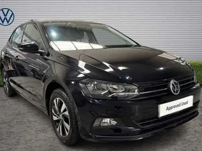 Used VW Polo Match 95 HP (69 kW) 2020 Black Hatchback