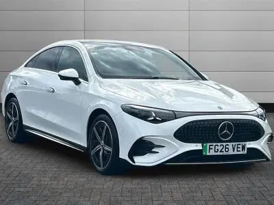 New Mercedes CLA 250+ AMG line 200 kW (272 HP) 2026 Polar white Sedan