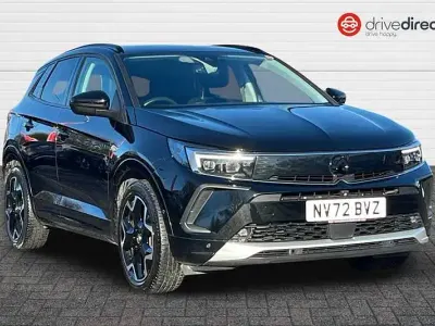 Used Vauxhall Grandland X Ultimate 130 HP (95 kW) 2022 Black SUV