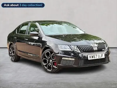 Usado Skoda Octavia vRS 245 CV (180 kW) 2018 Negro Utilitario