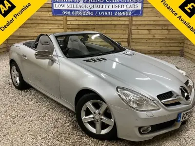 Used Mercedes SLK280 231 HP (169 kW) 2009 Silver Cabriolet
