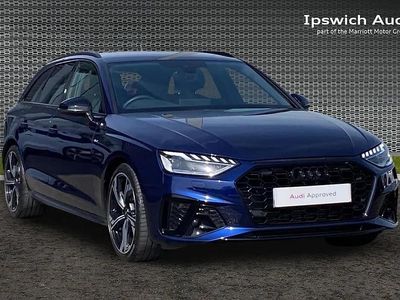 Used Audi A4 Black Edition 147 HP (108 kW) 2024 Blue Estate