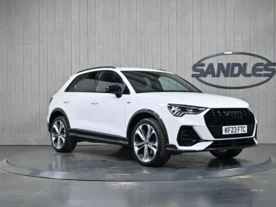 Used Audi Q3 Black Edition 150 HP (110 kW) 2023 White SUV