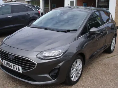 Second-hand Ford Fiesta Titanium 125 CP (91 kW) 2022 Gri Hatchback