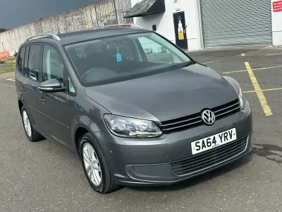 Used VW Touran SE 105 HP (77 kW) 2014 Grey MPV