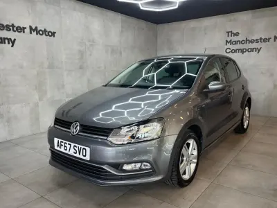Begagnad VW Polo Edition 75 HK (55 kW) 2017 Grå Halvkombi
