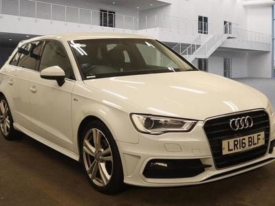 White Used 2016 Audi A3 Sportback S-Line Hatchback | £7,994 (Fair price)