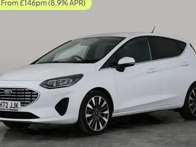 Used Ford Fiesta Titanium X 125 HP (91 kW) 2023 White Hatchback