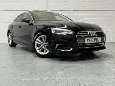 Usado Audi A5 Sportback Sport 190 CV (139 kW) 2017 Negro Utilitario