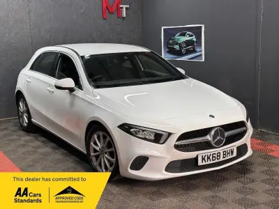 Used Mercedes A180 116 HP (85 kW) 2019 White Hatchback