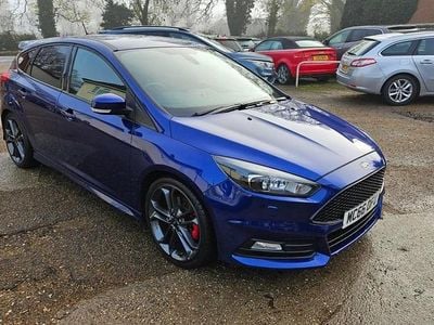 Blue Used 2017 Ford Focus ST Hatchback | £11,495 (Fair price)