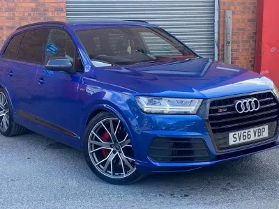 Used Audi SQ7 Comfort 435 HP (319 kW) 2016 Blue SUV