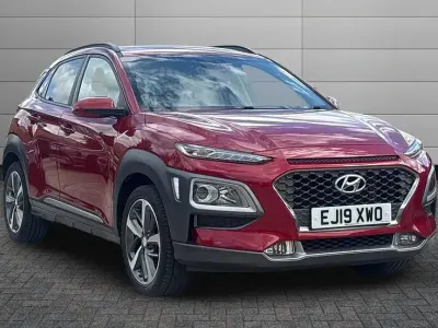 Used Hyundai Kona Premium 120 HP (88 kW) 2019 Red SUV