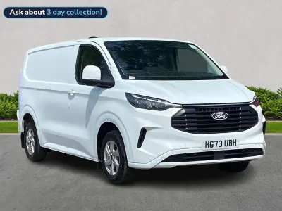 Used Ford Transit Custom Limited 136 HP (100 kW) 2024 White Van