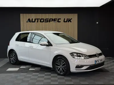 Usado VW Golf VII SE 125 HP (91 kW) 2017 Branco Citadino