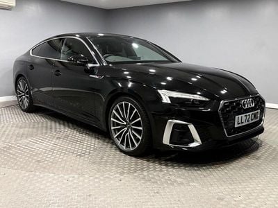 Used Audi A5 Sportback S-Line 190 HP (139 kW) 2022 Black Hatchback