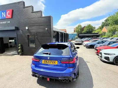 Used BMW 330e M Sport 2021 Blue Estate