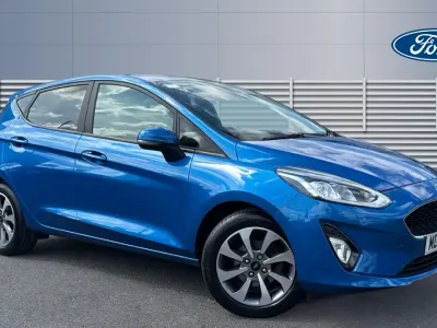 Used Ford Fiesta Trend 95 HP (69 kW) 2020 Blue Hatchback