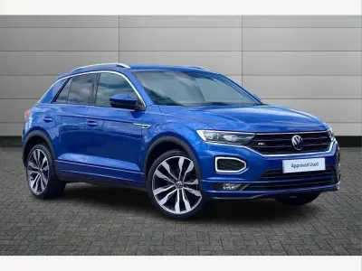 Used VW T-Roc R-line 150 HP (110 kW) 2022 Blue SUV