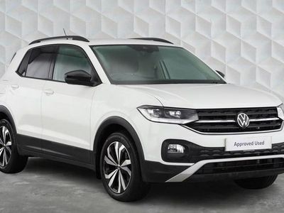 Used VW T-Cross Black Edition 110 HP (80 kW) 2023 White SUV