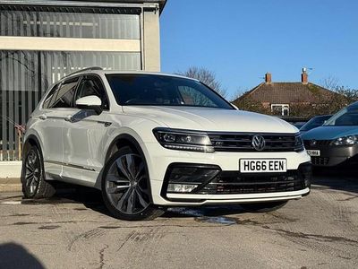 White Used 2016 VW Tiguan R-line SUV | £16,795 (Fair price)