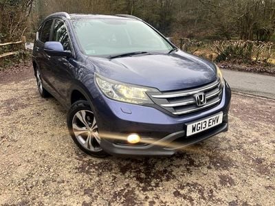 Used Honda CR-V EX 2013 Blue SUV