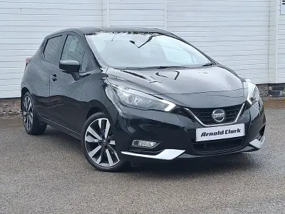 Used Nissan Micra Tekna 92 HP (67 kW) 2022 Black Hatchback
