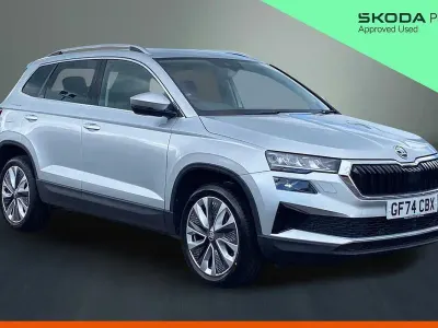 Used Skoda Karoq SE L 110 HP (80 kW) 2024 Brilliant silver metallic SUV