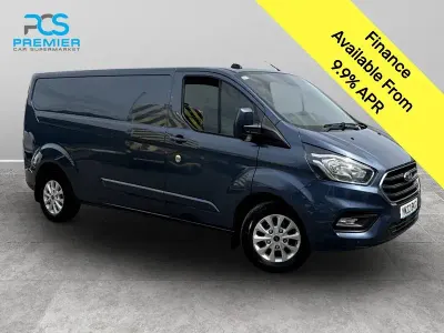 Used Ford Transit Custom Limited 130 HP (95 kW) 2022 Blue Van