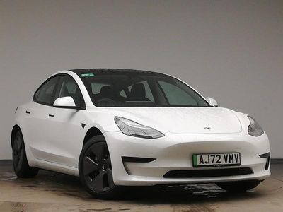 White Used 2022 Tesla Model 3 RWD Sedan | £21,998 (Fair price)