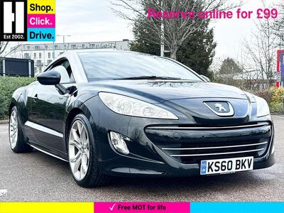 Used Peugeot RCZ GT 200 HP (147 kW) 2011 Black Coupe