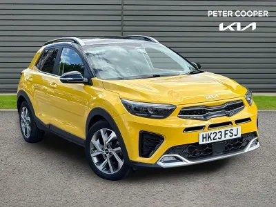 Used Kia Stonic GT-Line S 118 HP (86 kW) 2023 Yellow SUV