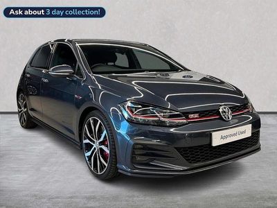 Used VW Golf VII GTI 2020 Blue Hatchback