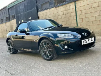 Used Mazda MX5 124 HP (91 kW) 2012 Brilliant black Cabriolet