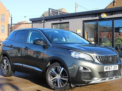 Grey Used 2017 Peugeot 3008 Allure Hatchback | £8,995 (Fair price)