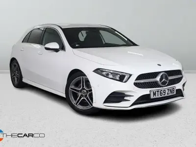 Used Mercedes A200 Executive 163 HP (119 kW) 2019 White Hatchback