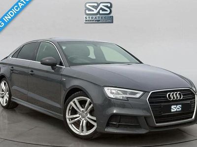 Used Audi A3 S-Line 150 HP (110 kW) 2018 Grey Sedan