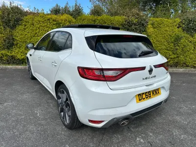 Second-hand Renault Mégane GT Line GT-Line 138 CP (101 kW) 2019 Alb Hatchback