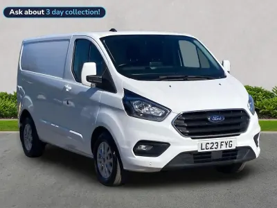 Used Ford Transit Custom Limited 130 HP (95 kW) 2023 White Van